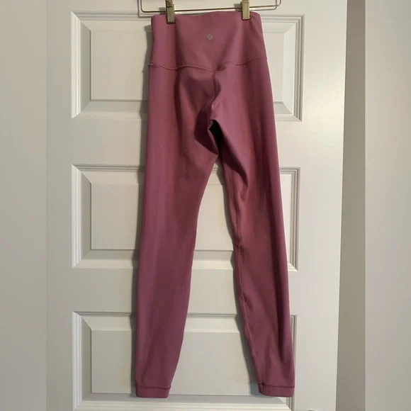 Lululemon Align High-Rise Pant 28” in Velvet Dust Pink - Size 4 - Picture 5 of 7